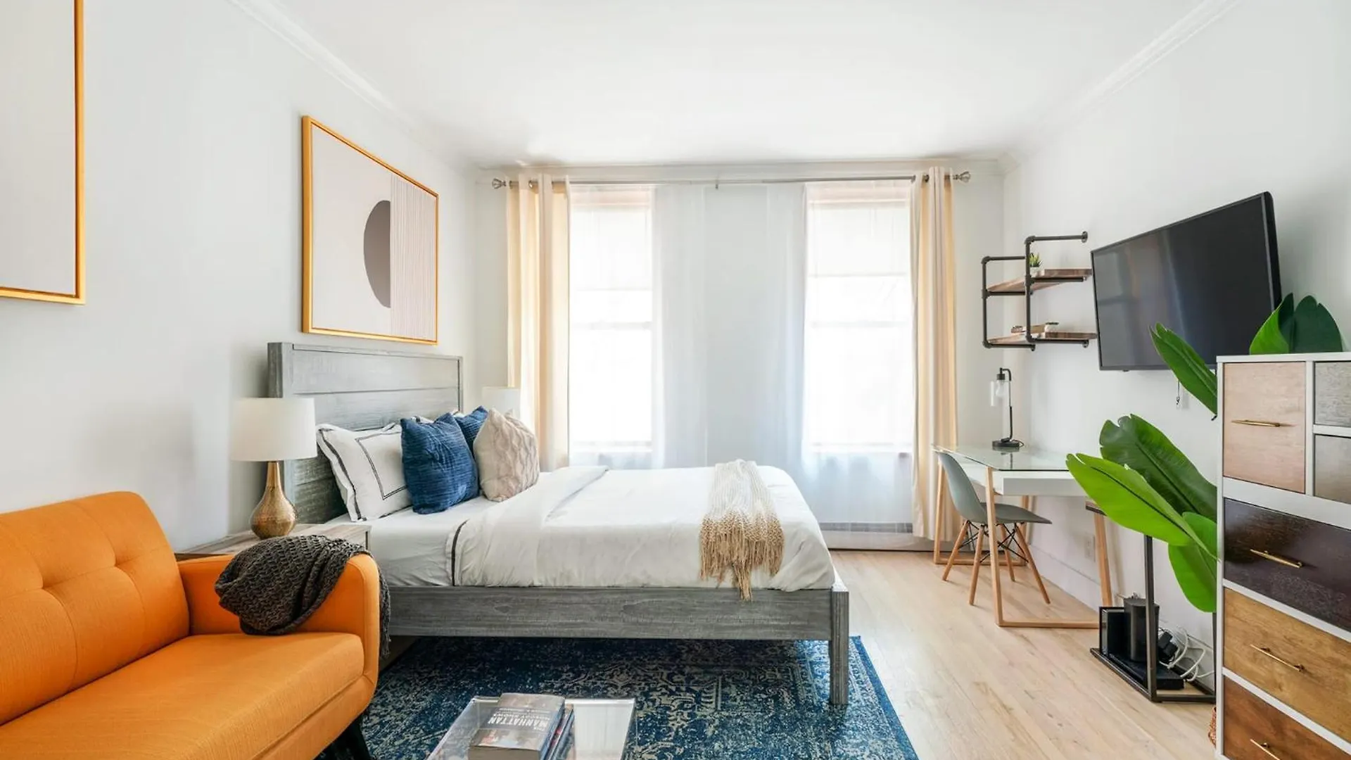 דירה ניו יורק 1597-7 Luxury Upper East Studio W&D In Unit